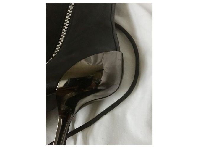 Giuseppe Zanotti Botas com zíper e cadarço Preto - vista 10