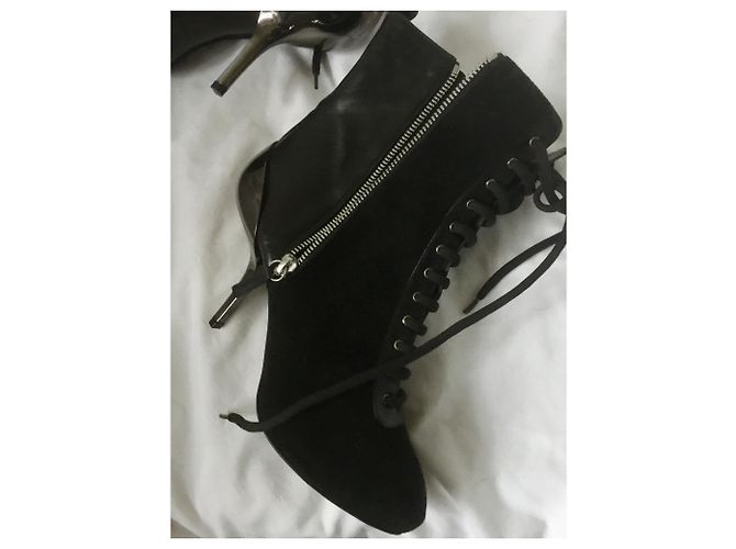 Giuseppe Zanotti Botas com zíper e cadarço Preto - vista 11