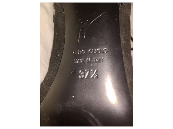 Giuseppe Zanotti Botas com zíper e cadarço Preto - vista 4