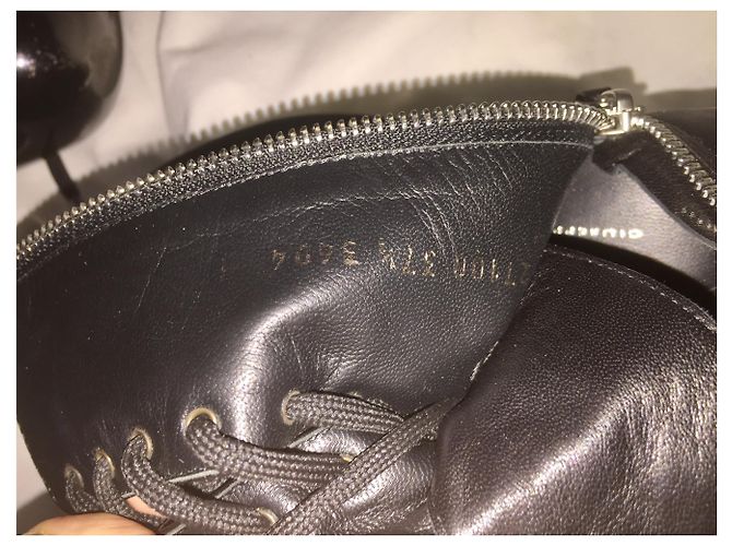 Giuseppe Zanotti Botas com zíper e cadarço Preto - vista 7