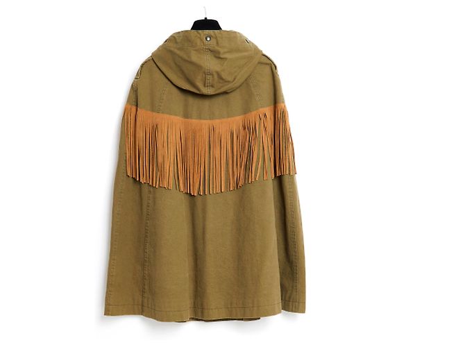 Saint Laurent KHAKI FRINGE BY SLIMANE - view 2