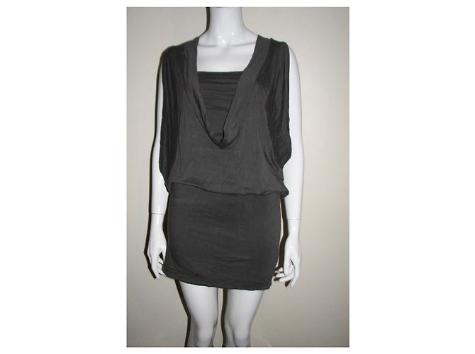 Calvin Klein Tunika Minikleid Grau - Ansicht 2