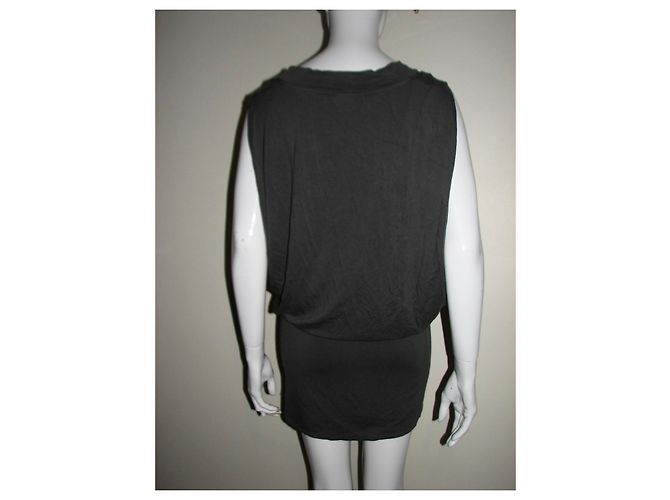 Calvin Klein Tunika Minikleid Grau - Ansicht 6