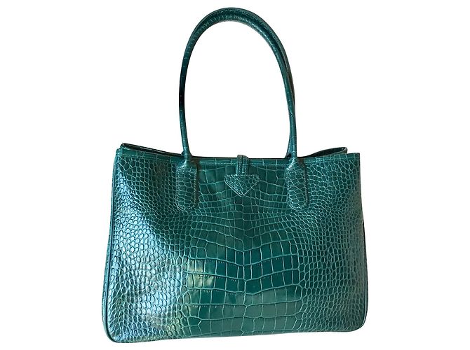 Longchamp BORSA SMERALDO IN VITELLO A FORMA DI COCCO - vista 2
