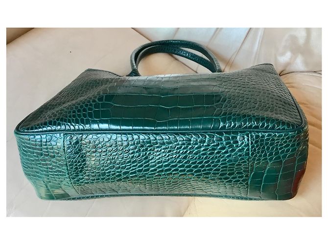 Longchamp BORSA SMERALDO IN VITELLO A FORMA DI COCCO - vista 3
