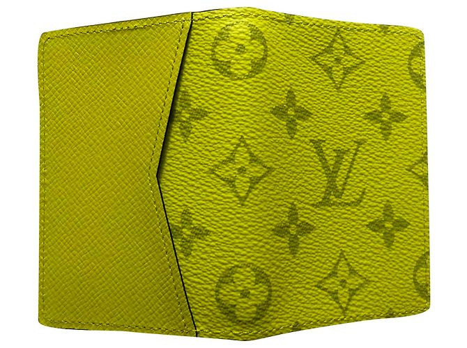 Louis Vuitton taigarama wallet Yellow - view 2