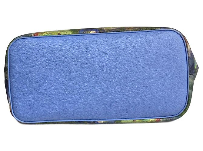 Louis Vuitton Masters-Sammlung Neverfull Monet Mehrfarben Golden Hellblau - Ansicht 5
