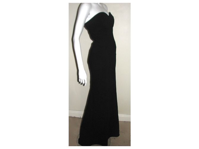 Diane Von Furstenberg Vestido de noite DvF Olsen Preto - vista 6