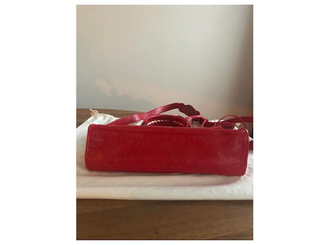 Balenciaga City Bag Classic rouge TANGO Rosso - vista 3