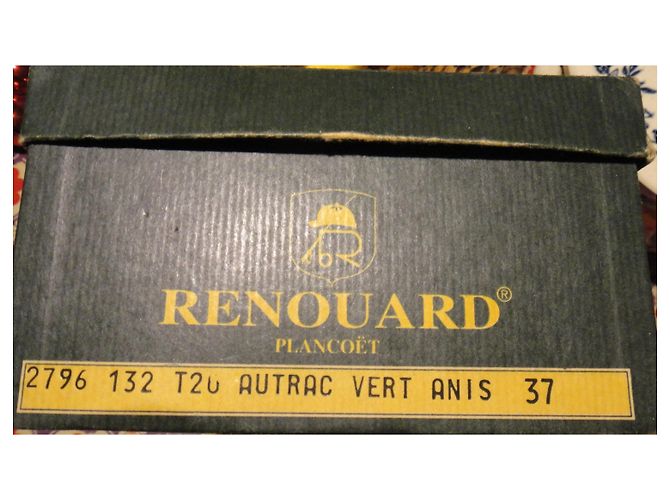 Autre Marque Décolleté Renouard Autrac in pelle di struzzo marrone chiaro 37 - vista 8