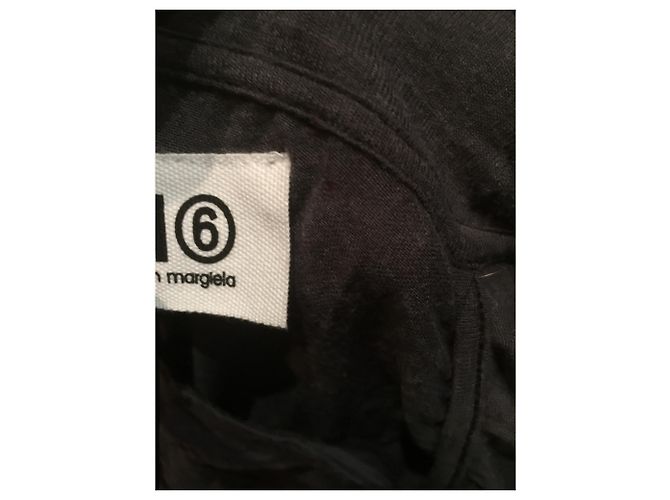 Mm6 Grey Wool Viscose Ruched Dress - view 8