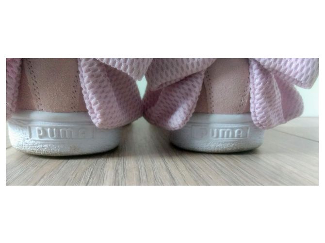 Puma Wildlederbogen hellrosa Pink - Ansicht 11