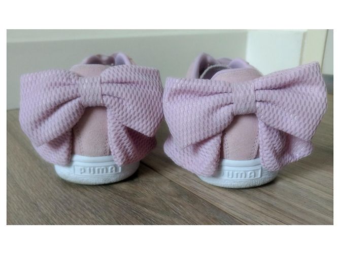 Puma Wildlederbogen hellrosa Pink - Ansicht 2
