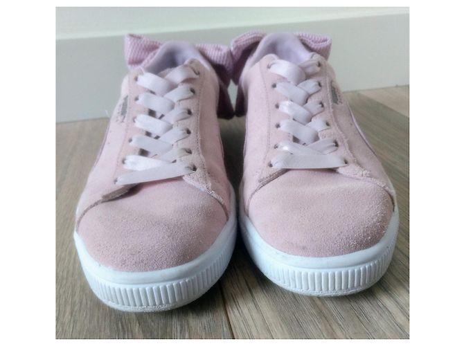 Puma Wildlederbogen hellrosa Pink - Ansicht 3