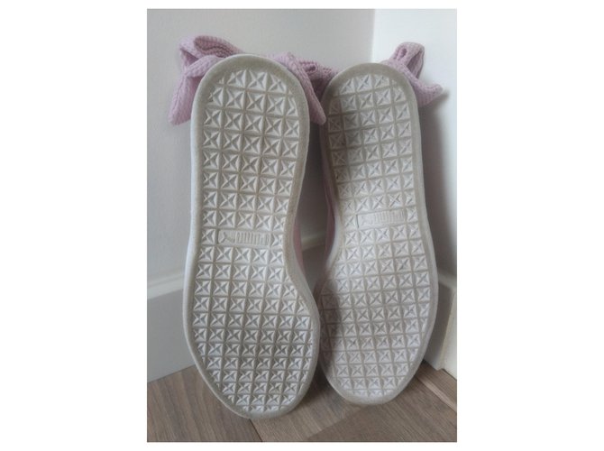 Puma Wildlederbogen hellrosa Pink - Ansicht 5