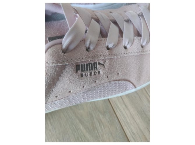 Puma Wildlederbogen hellrosa Pink - Ansicht 7