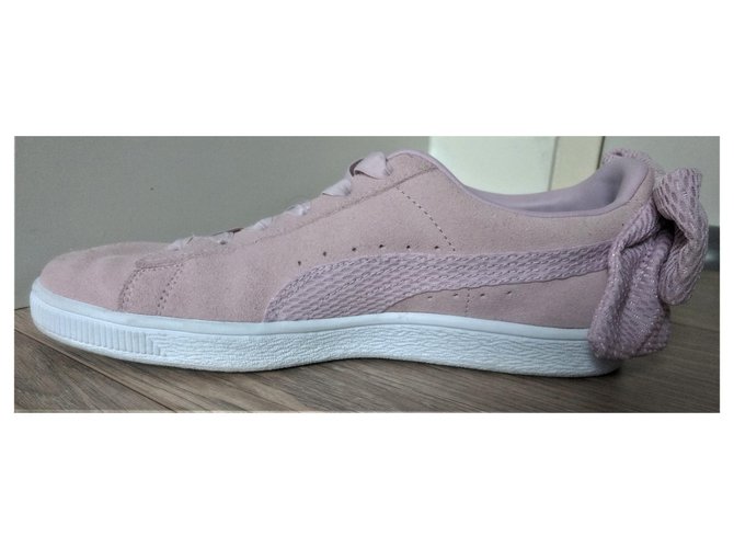 Puma Wildlederbogen hellrosa Pink - Ansicht 9