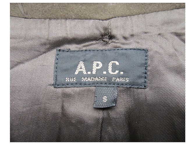Duffle coat Apc marrone cotone taglia S - vista 2