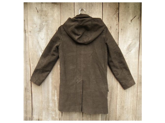Duffle coat Apc marrone cotone taglia S - vista 4