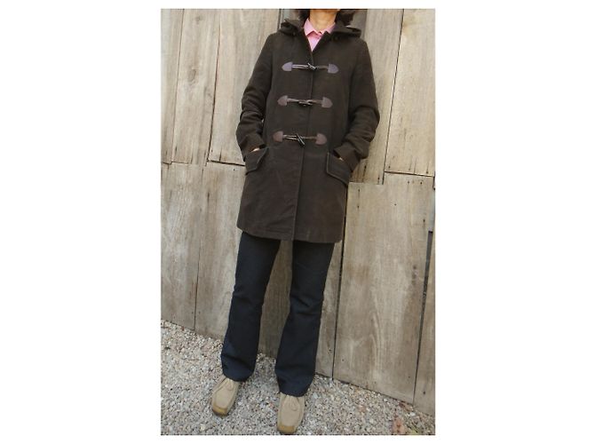 Duffle coat Apc marrone cotone taglia S - vista 5