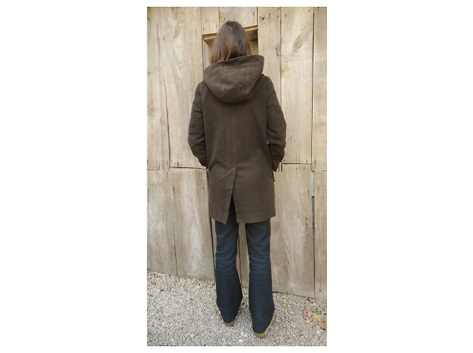 Duffle coat Apc marrone cotone taglia S - vista 6