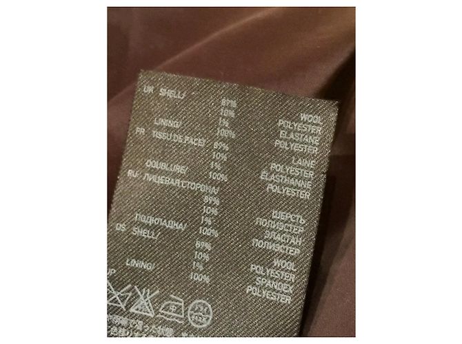 Jil Sander Wollmischkleid in Braun - Ansicht 7