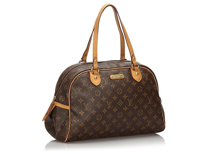 Louis Vuitton Montogrueil Brown Monogram GM Marrone - vista 2
