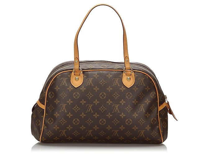Louis Vuitton Montogrueil Brown Monogram GM Marrone - vista 3