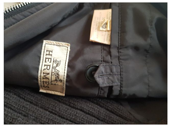 Hermès Blazer Jacken Anthrazitgrau - Ansicht 6