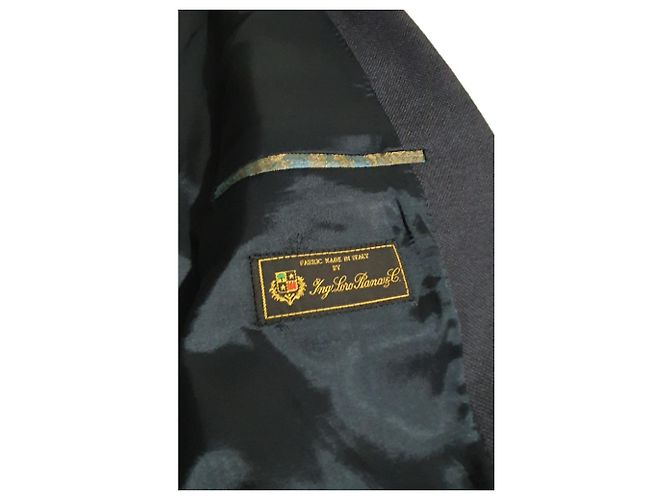 Loro Piana Blazer Grau Sand Baumwolle Wolle Kaschmir - Ansicht 3