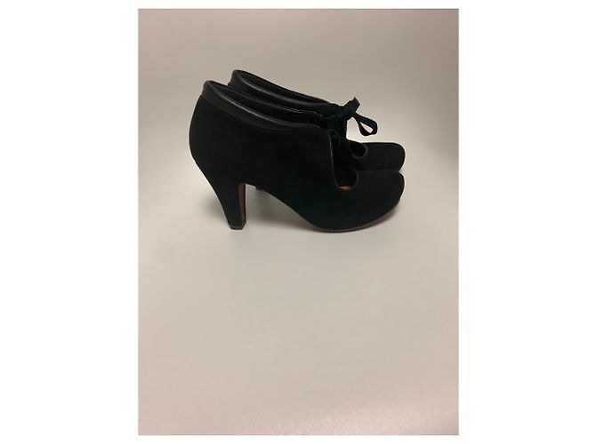 Schwarze Chie Mihara Stiefel - Ansicht 2