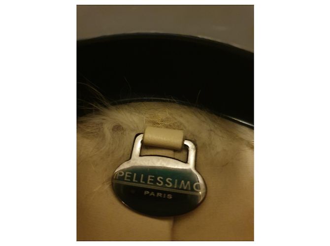 Abrigo Pellessimo Estampado Leopardo con Cuello de Zorro Crema Estampado de leopardo - vista 3