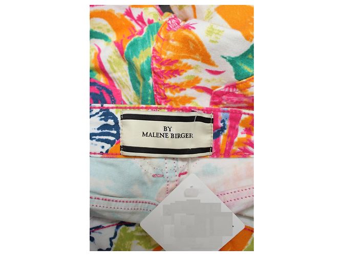 Pantaloni multicolore By Malene Birger in cotone - vista 4
