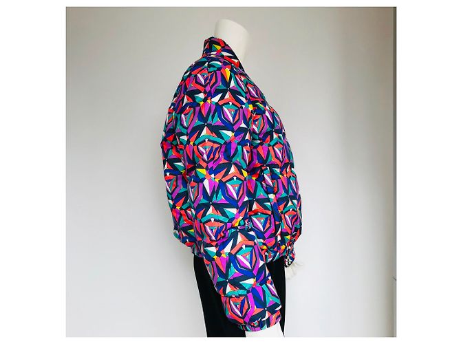 Emilio Pucci Nylon Down Jacket Multi Color Multiple colors - view 3