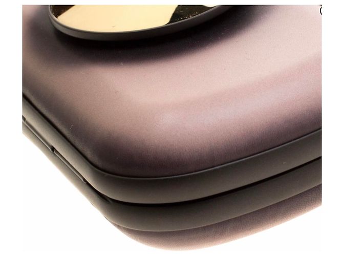 Clutch Bottega Veneta Knot Mirror Lens in agnello beige - vista 5