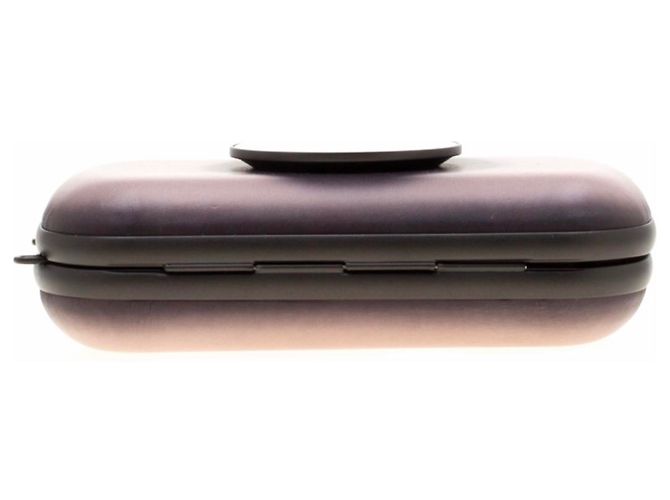 Clutch Bottega Veneta Knot Mirror Lens in agnello beige - vista 6