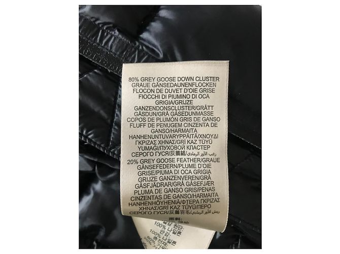 Casaco acolchoado Burberry com capuz preto - vista 5