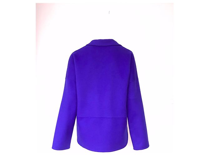 Chaqueta Max Mara de lana morada talla 42 Púrpura - vista 3