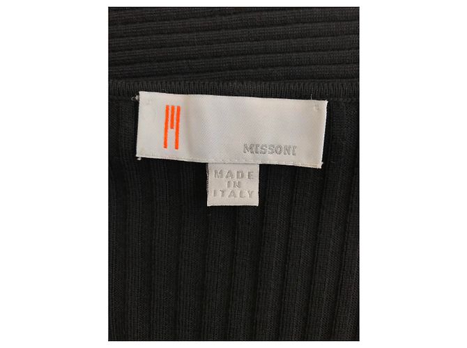 Conjunto Twin Set Missoni Negro de Lana - vista 4