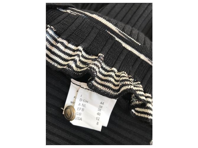 Conjunto Twin Set Missoni Negro de Lana - vista 5