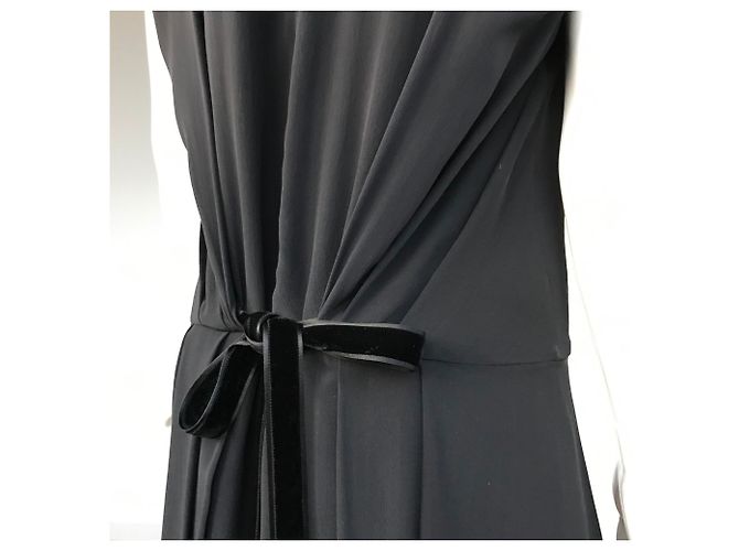 Gucci Seidenkleid Schwarz - Ansicht 3