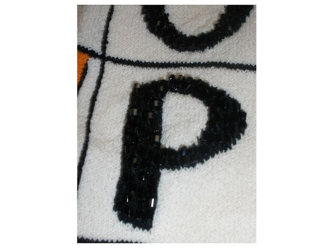Jc De Castelbajac Snoopy Strickkleid Creme Roh - Ansicht 3