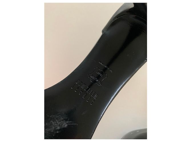 Sandali Stuart Weitzman Sinful in pelle nera Nero - vista 3