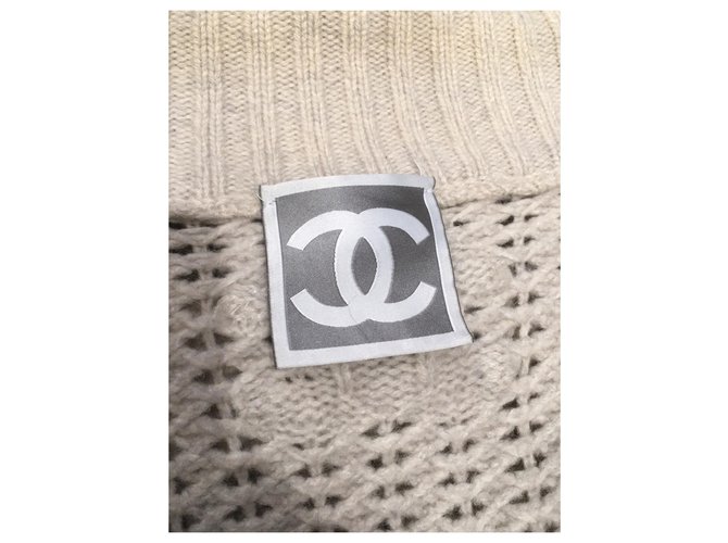 Chanel Prendas de punto Beige - vista 4