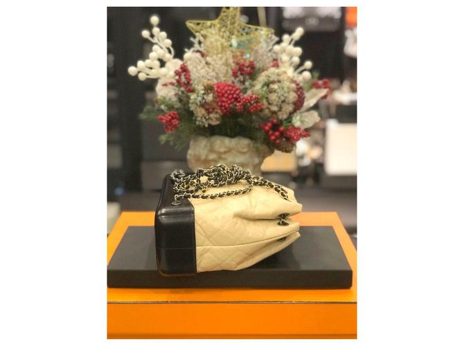 Gabrielle Chanel Rucksäcke Schwarz Beige - Ansicht 2