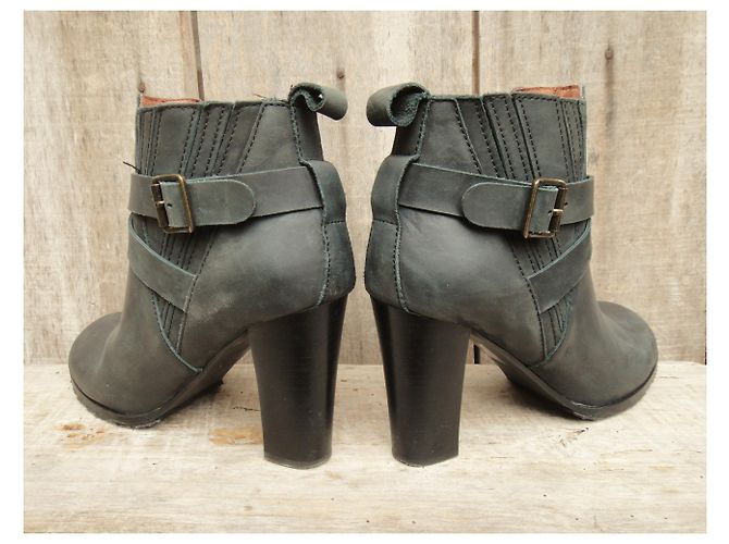 Botas See By Chloé p 38 Modelo Sina Negro - vista 4