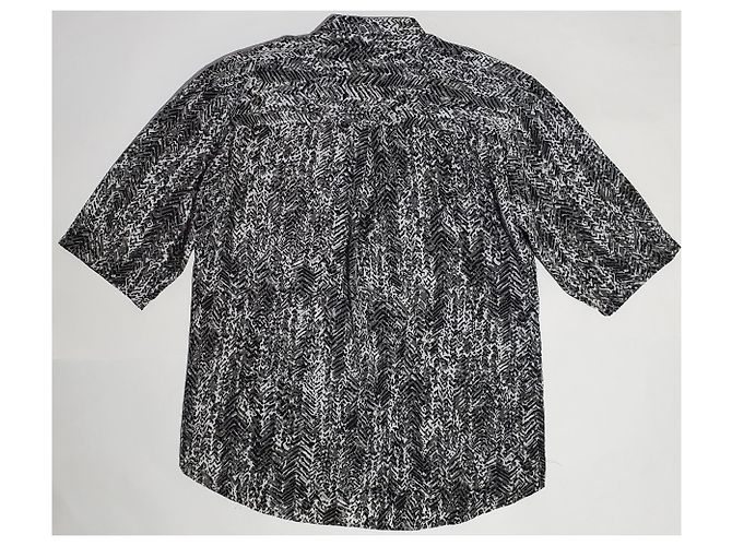 Blusa Michael Kors Cinza de Poliéster de Manga Curta - vista 3