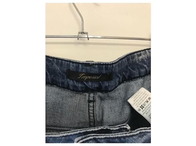 Vaqueros Impérial Azules Corte Chino - vista 8