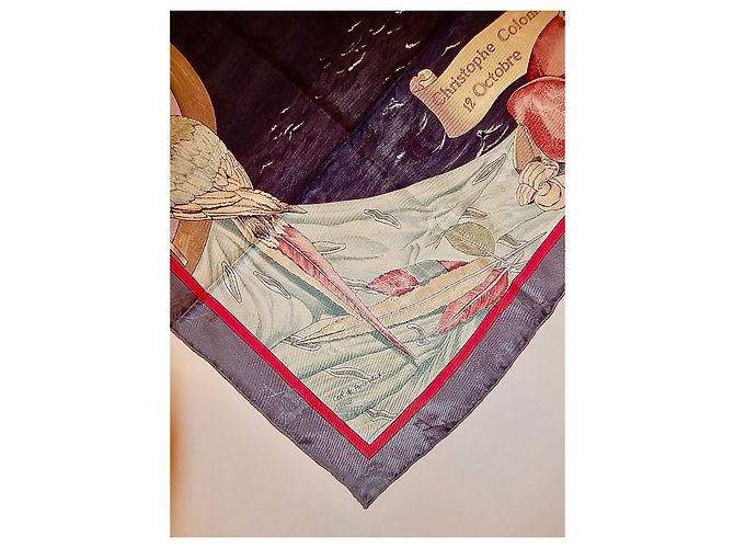 Hermès Christopher Columbus entdeckt Amerika 12 Oktober 1492 Mehrfarben - Ansicht 8