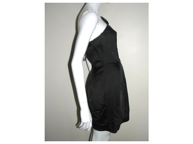 Bcbg Max Azria Ein Cocktailkleid mit Schulter Schwarz - Ansicht 6